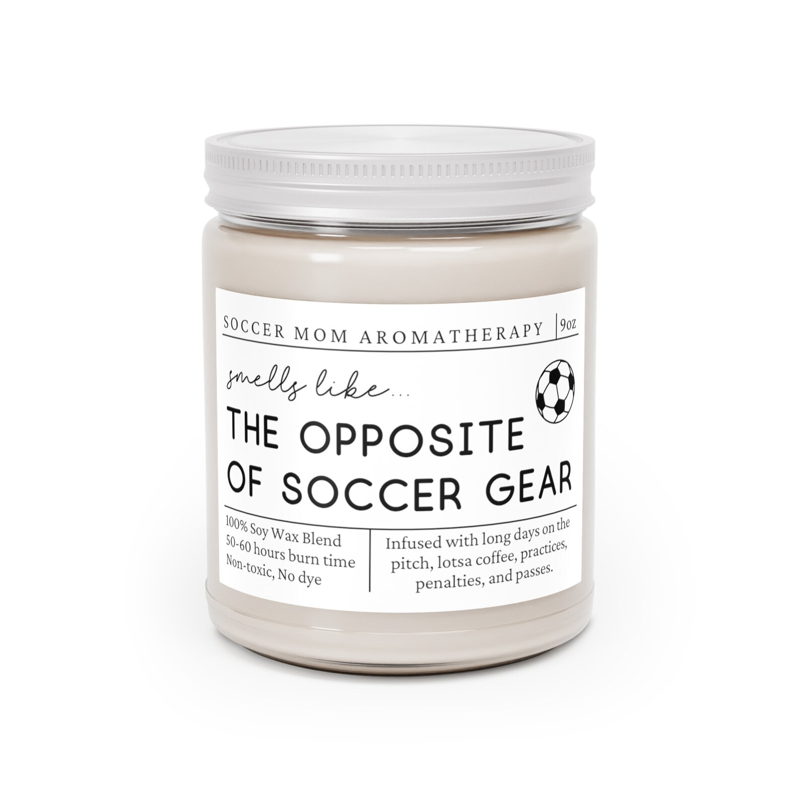 Soccer Mom Soccer Mom Gift Soccer Mom Candle Gift for Etsy