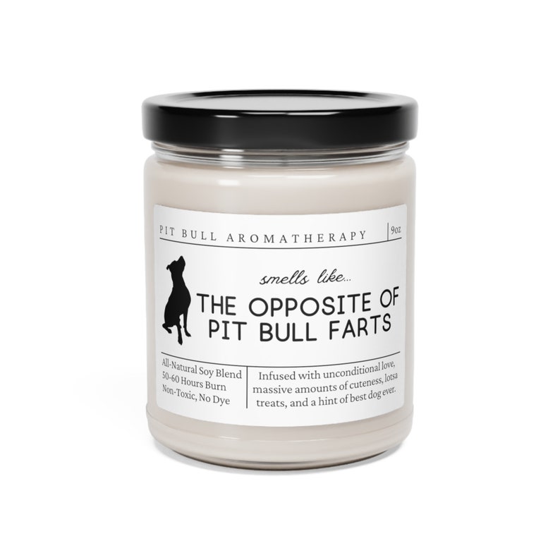 Pit Bull Gifts, Pitbull Mom, Pitty Dog Mom, Funny Pitbull Gift, Pitbull Candle, Pit bull Owner, Pitbull Lover, Pit Bull Mother's Day Gift image 2