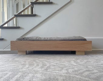 DIY Moderne Holz Hundebett PDF Pläne mit 3D Modell