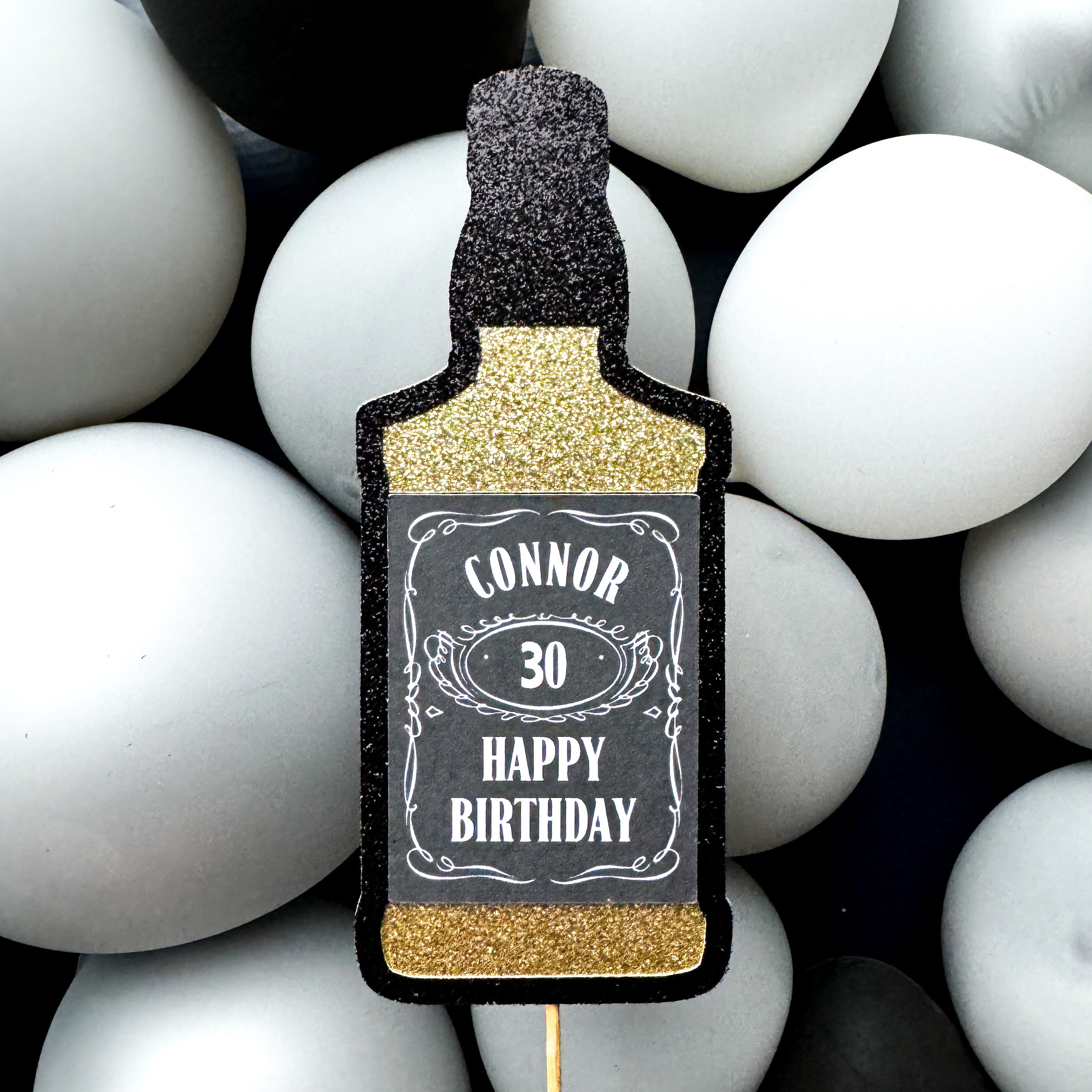 Jack Daniel's Label EDIBLE Icing Cake Topper Original/Personalised – House  of Cakes