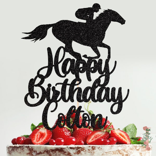 Horse Cake Topper Etsy