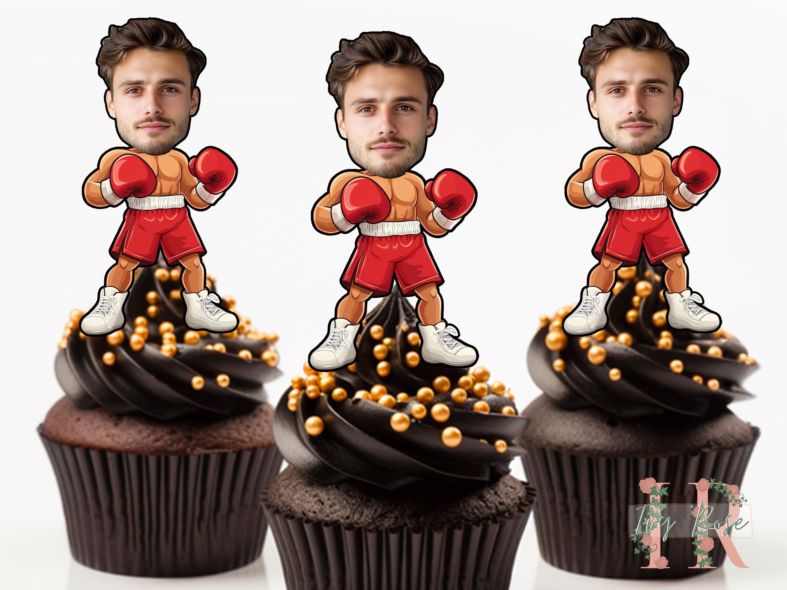 Rocky Balboa Cake Topper- Instant Digital Download -printable-pdf