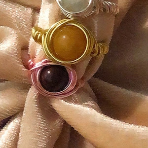 Mystery Ring Grab Bag|Crystal/Gemstone Fairycore Rings Gift