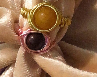 Mystery Ring Grab Bag/ Cristallo / Gemstone Fairycore Rings Regalo