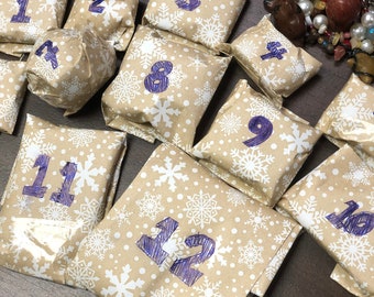 Vacanze invernali Calendario dell'Avvento metafisico Set da 6, 12, 18 e 24 giorni