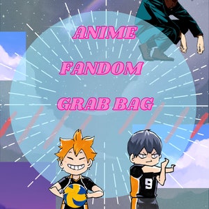 Anime Fandom Merch Box / / Personaje personalizado Manga Mystery Bag Grab Bag