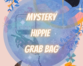 Mystery Handmade Hippie Jewelry Grab Bag / Fairycore Magic Bundle Box / Cristalli e gioielli Grab Bags