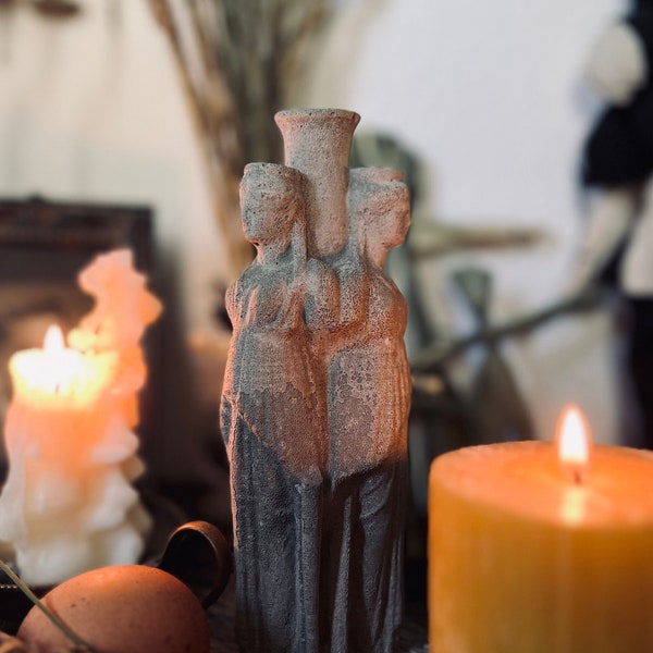 Hecate statue goddess of magic and witchcraft