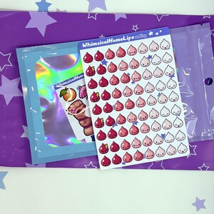 mini period tracker planner stickers period mood stickers