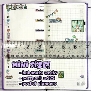 March Planner Stickers (2027 Update) – St. Patrick's Day & Easter, Spring Monthly Kit image 13