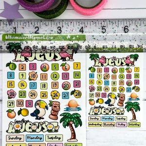 March Planner Stickers (2027 Update) – St. Patrick's Day & Easter, Spring Monthly Kit image 11