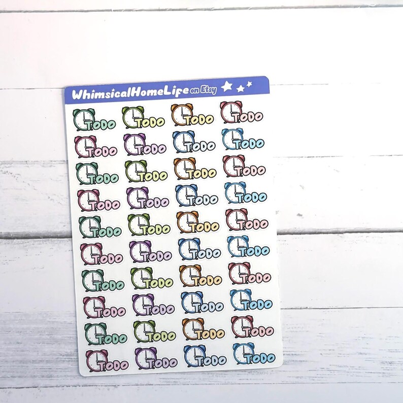 To Do Planner Stickers: Reminders and Todo List Tracking immagine 8