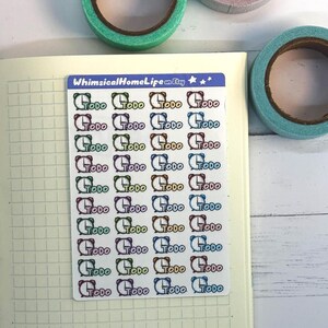To Do Planner Stickers: Reminders and Todo List Tracking immagine 4