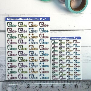 To Do Planner Stickers: Reminders and Todo List Tracking immagine 6