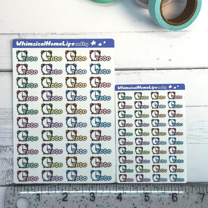 To Do Planner Stickers: Reminders and Todo List Tracking immagine 6