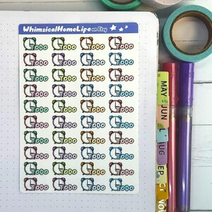 To Do Planner Stickers: Reminders and Todo List Tracking immagine 2