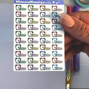 To Do Planner Stickers: Reminders and Todo List Tracking immagine 5