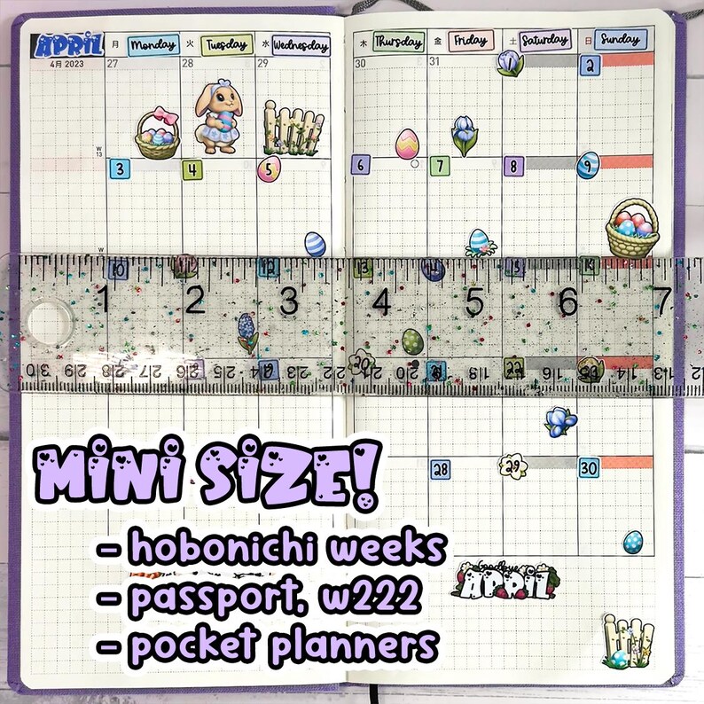 March Planner Stickers (2027 Update) – St. Patrick's Day & Easter, Spring Monthly Kit image 12