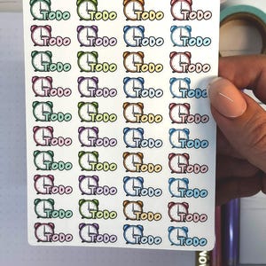 To Do Planner Stickers: Reminders and Todo List Tracking immagine 3