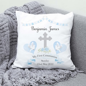 Personalised My First Holy Communion Pillow - Gift for Holy Communion