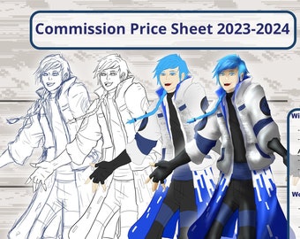 Digital Art Character Commission, Personalized Character Art