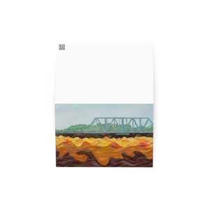 Blackwater River Painting Greeting card