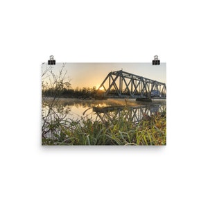 Easter Sunrise on Blackwater River Poster