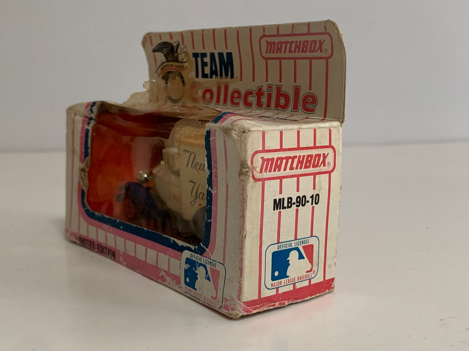 Vintage Matchbox NY Yankees Metal Delivery Truck - 1990 - Original Box ...