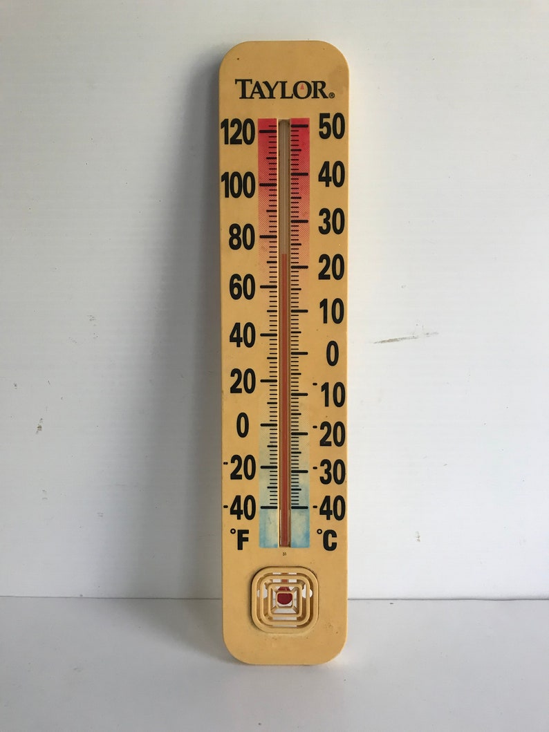 Vintage Taylor Thermometer Working Etsy