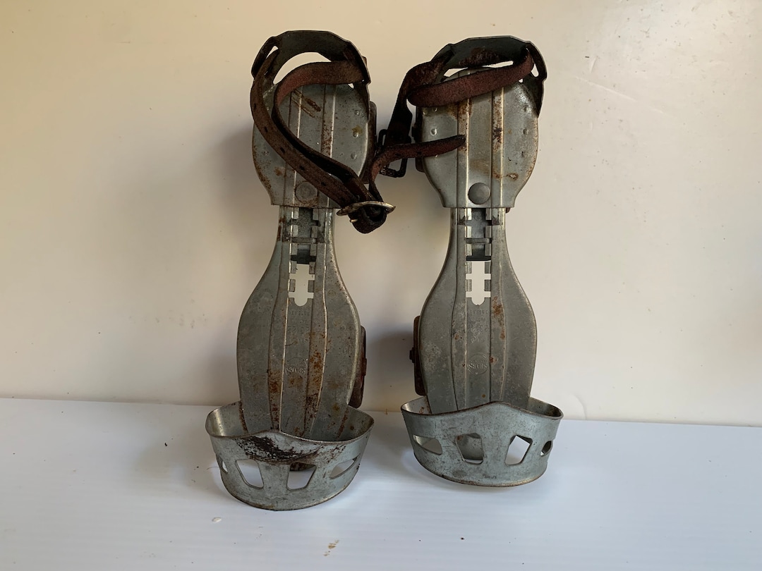 Vintage Sears Metal Rollerskate Shoe Attachments Etsy