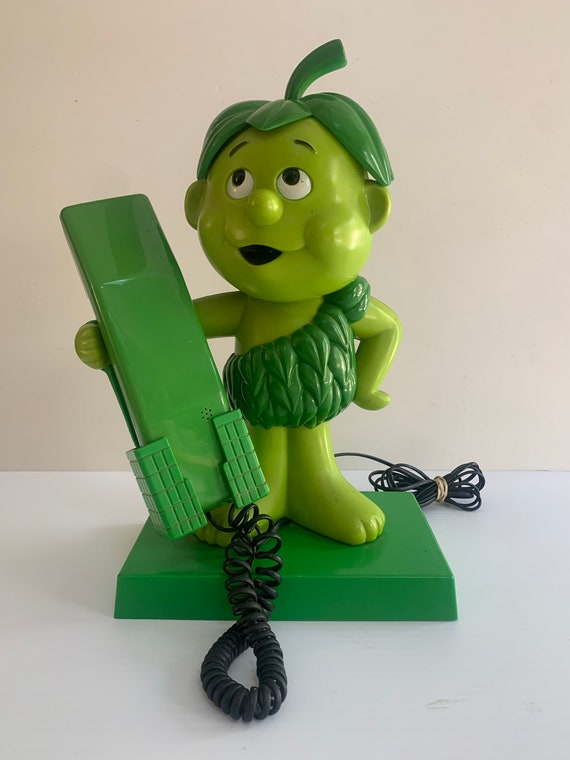 Little Green Sprout Jolly Green Giant Collectible Phone