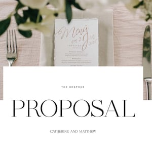 AURA PROPOSAL PAGE | Showit Website Template, Photographer Website Template, Designer Website, Photography Website