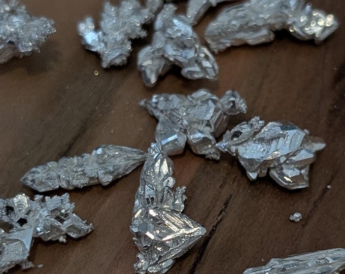 Pure Silver Crystals Hand Picked Bag | Silver Scrap Shards Bullion