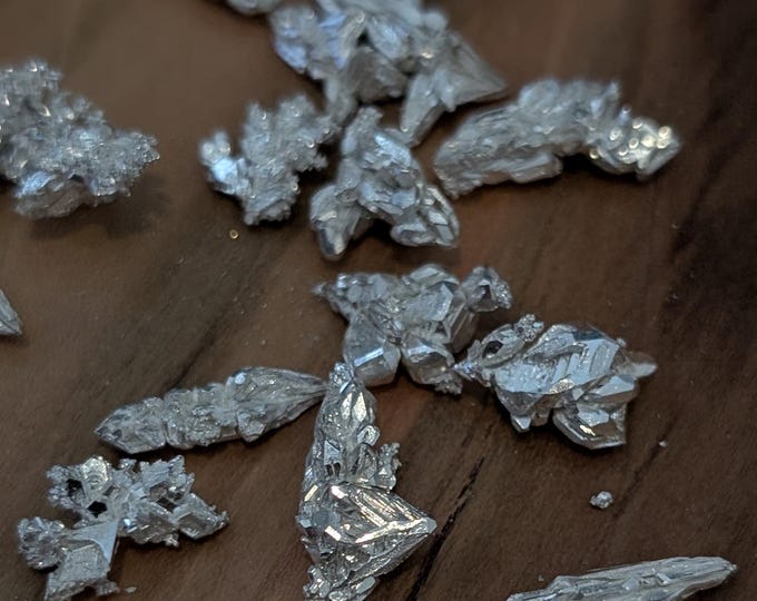 Pure Silver Crystals Hand Picked Bag | Silver Shards Bullion