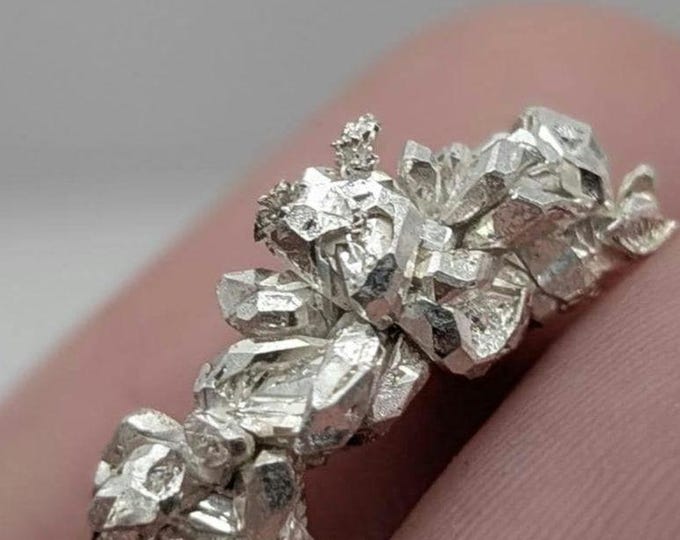 Silver Crystal Specimen - Pure Nugget Bullion