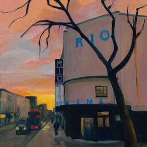 Rio Cinema at Sunset Dalston - Limited Edition Giclee Print