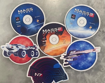 Mass Effect Inspired Sticker Set | N7 |