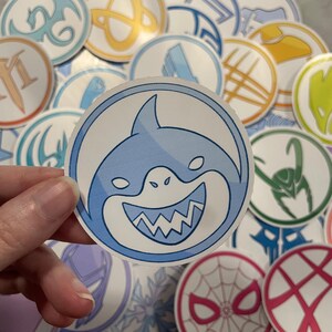 Marvel Rivals Icon Stickers | Duelist | Strategist | Vanguards | Glossy ...