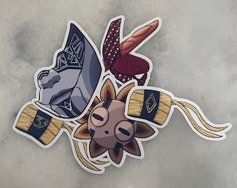 Clair Obscur: Expedition 33 Inspired Stickers | Cute