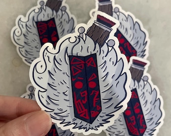 Monoco & Noco Inspired Cute Sticker | Clair Obscur: Expedition 33 | RPG
