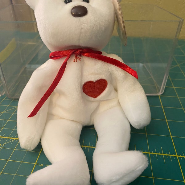 Rare Valentino beanie baby. Many errors. MWMT