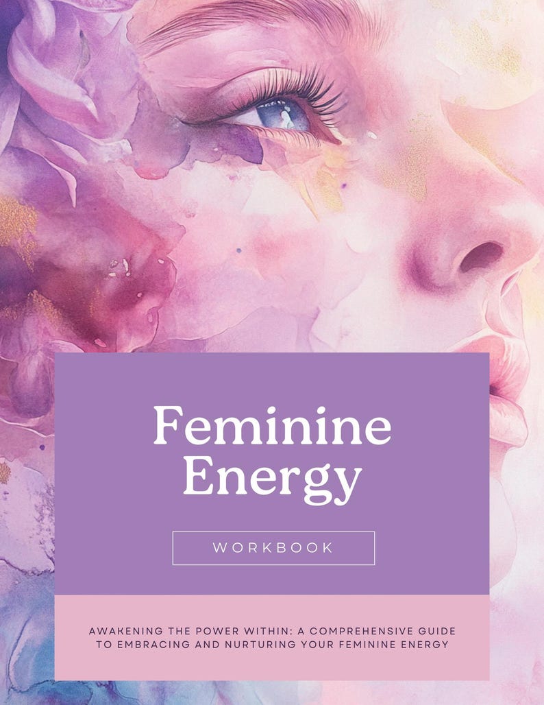 Feminine Energy Printable Workbook - Etsy