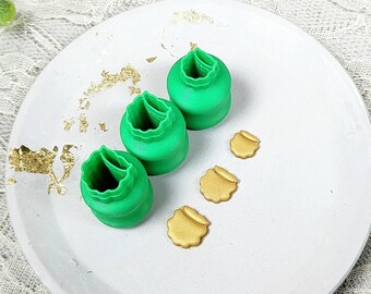 Micro Beard Clay Cutter for Polymer Clay, Saint Patrick's Day Clay Cutter