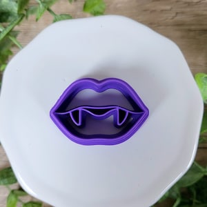 Vampire Lips 2 Polymer Clay Cutter