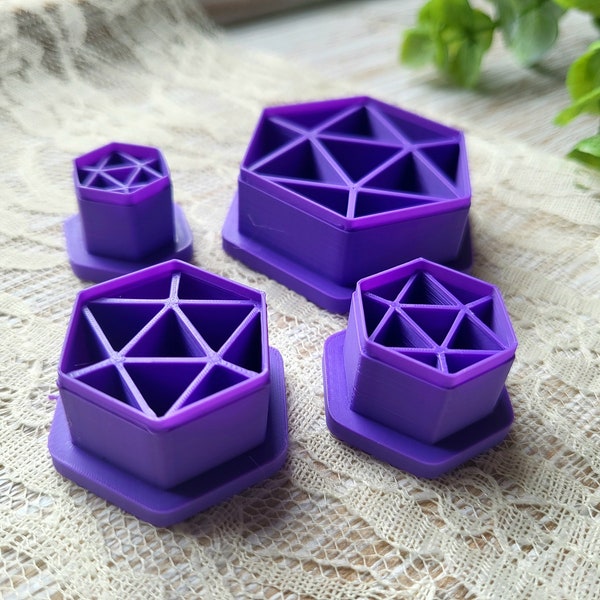 D20 Polymer Clay Cutter, Dice Clay Cutter, Table Top