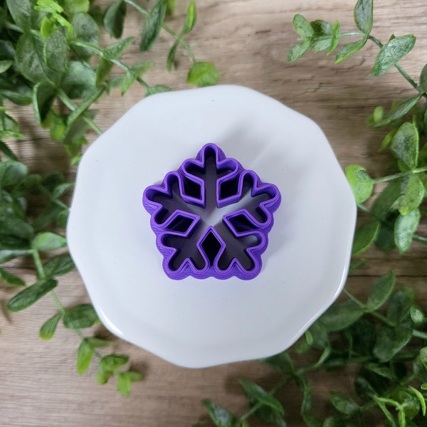 Snowflake 2 Polymer Clay Cutter