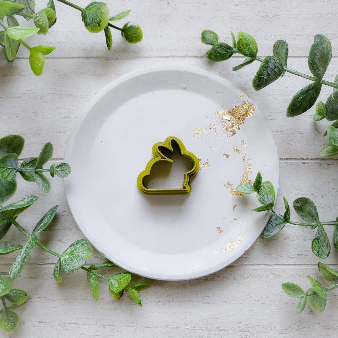 Bunny Rabbit 1 Clay Cutter for Easter, Easter Clay Cutter, Spring Clay ...