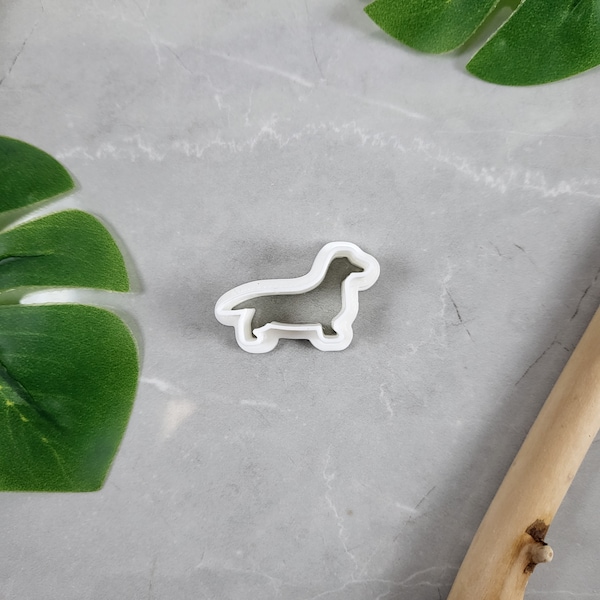 Dachshund Dog Shape Clay Cutter, Polymer Clay Cutter, Dog Clay Cutter, Wiener Dog