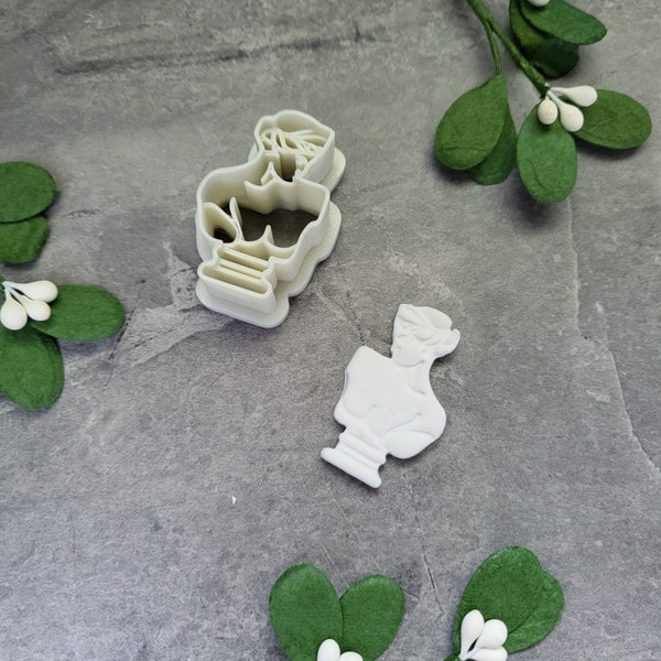 Female Statue Shape Clay Cutter, Female Clay Cutter, Woman Clay Cutter, Polymer Clay Cutters, Earring Jewelry Making,