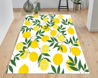 Lemon Yellow Limon Area Rug Rugs Carpet Indoor Outdoor Home Decor Floor Rug 5' x 7' Non Slip Floor Mat Doormats for Living Room Bedroom Lemon Yellow Limon Area Rug Rugs Carpet Indoor Outdoor Home Decor Floor Rug 5' x 7' Non Slip Floor Mat Doormats for Living Room Bedroom